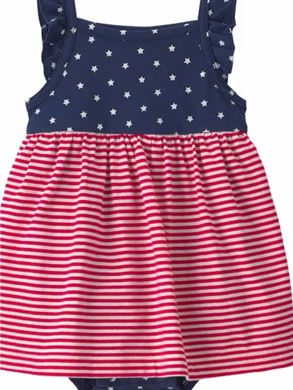 Carter's Baby Girls' American Flag Sleeveless Bodysuit